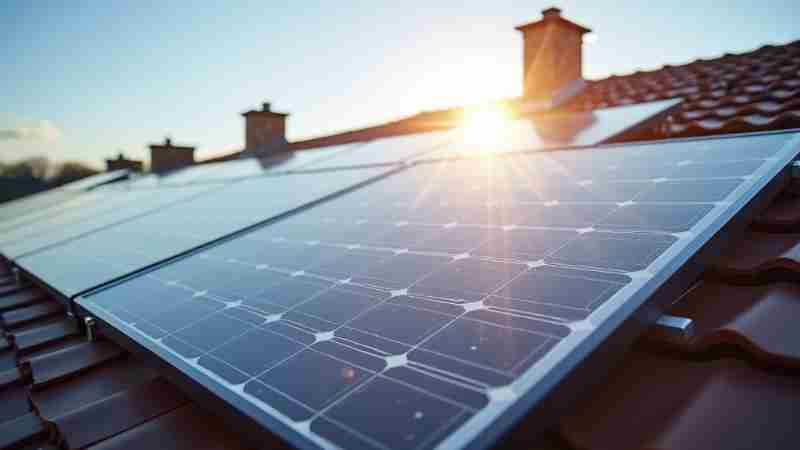 2025 UK Solar Market Leaps Forward with High-Efficiency Bifacial Modules, Concept art for illustrative purpose, tags: panels - Monok