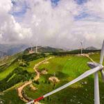 Renewable energy in China - Wind Farm in Guangling County, Shanxi, tags: china's carbon steady - CC BY-SA